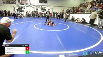 49 lbs Consi Of 8 #2 - Jett Bogart, Dark Cloud Wrestling Club vs Reid Wells, Grove Takedown Club