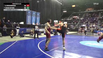 174 lbs Champ. Round 2 - LJ Richardson, Coe vs Adam Myers, Ohio Northern