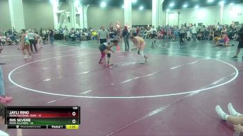 125 lbs Round 5 (8 Team) - Isis Severe, MIAMI ALLSTARS vs Jayli Ring, SEAAU National Team