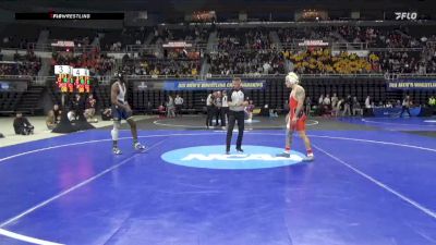 197 lbs Cons. Round 5 - Ian Pepple, Wis.-Eau Claire vs Jackson Punzel, Wheaton (IL)