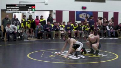 127 lbs Consy Rd Ii - Greyson Music, Bishop McDevitt vs David Kennedy, Montoursville Area