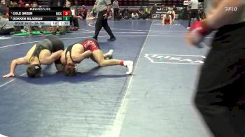 3A-165 lbs Quarterfinal - Dokken Biladeau, Southeast Polk vs Cole Green, North Scott