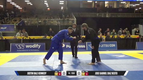 Justin Dale Kennedy vs Jose Gabriel Diaz Resto 2026 Pan Jiu Jitsu IBJJF Championship