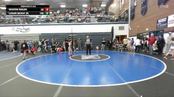 80 lbs Quarterfinal - Logan McKay Jr., Fighting Squirrels Wrestling Club vs Boston Waldo, Lakeland Wrestling Club