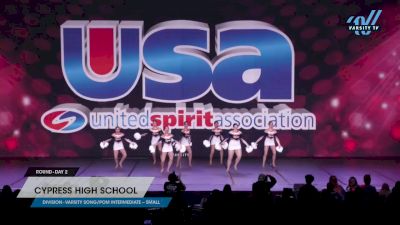 Cypress High School [2024 Varsity Song/Pom Intermediate -- Small Day 2] 2024 USA Spirit Nationals/Collegiate Champs/Jr. Nats