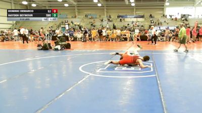 113 lbs Rr Rnd 1 - Dominic DeMarco, Illinois Menace - HSB vs Hayden Seymour, TDWC Maniacs Grey - HSB