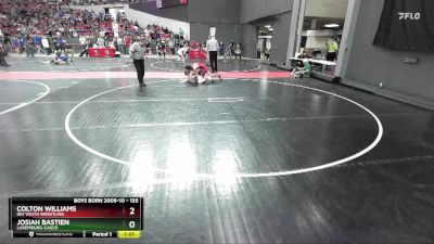 135 lbs Cons. Round 4 - Josiah Bastien, Luxemburg-Casco vs Colton Williams, IGH Youth Wrestling