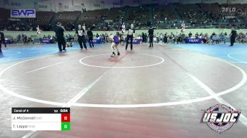 83 lbs Consi Of 4 - Jett McConnell, Chickasha Youth Wrestling vs Tucker Lappa, Texas Elite Wrestling