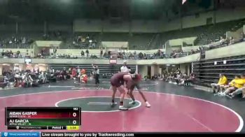 182 lbs Quarterfinals (8 Team) - AJ Garcia, Apple Valley vs Aidan Gasper, Dover Eyota