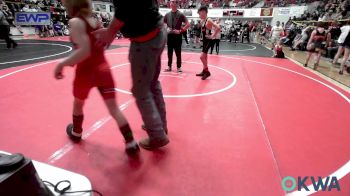 73-80 lbs Rr Rnd 2 - Mason Gibson, Owasso Takedown Club vs Tyrion Williams, Claremore Wrestling Club