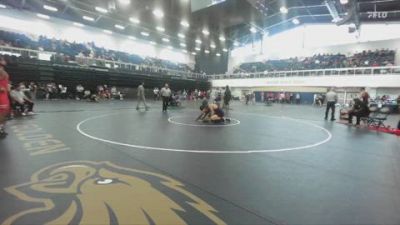 174 lbs Quarterfinal - Angel Garibay, Cerritos College vs Jared Hurlbert, Lassen College