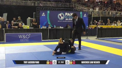 Maverick Liam Weaver vs Troy Jackson Pang 2025 Pan Kids Jiu-Jitsu IBJJF Championship