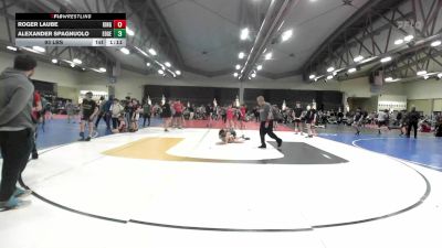 93 lbs Quarterfinal - Roger Laube, Kingsway MS vs Alexander Spagnuolo, Edge Wrestling