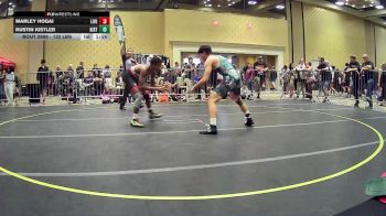 132 lbs Round Of 16 - Marley Hogai, Livewire vs Rustin Kistler, Kistler'S Dungeon