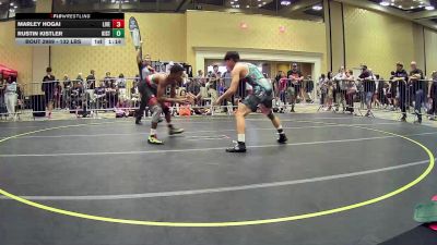 132 lbs Round Of 16 - Marley Hogai, Livewire vs Rustin Kistler, Kistler'S Dungeon