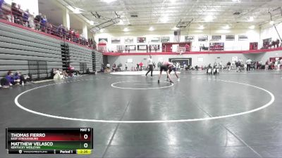 141 lbs Cons. Round 3 - Thomas Fierro, East Stroudsburg vs Matthew Velasco, Kentucky Wesleyan