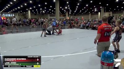 50 lbs Round 1 (16 Team) - Lane Jones, Panhandle Punishers vs Alexander Sciambra, Gladiator WA