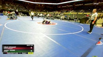 113 Class 1 lbs Cons. Round 1 - Cruz Stewart, South Harrison vs Avery Young, Macon