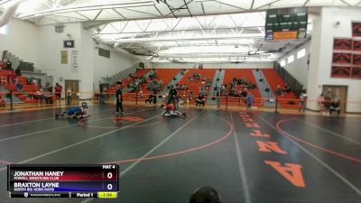 108 lbs Round 1 - Jonathan Haney, Powell Wrestling Club vs Braxton Layne, North Big Horn Rams