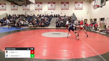 126 lbs Quarterfinal - Jayden Deal, Spaulding vs Luke Diamond, Plymouth