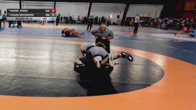 145 lbs Round Of 16 - Daniel Jones, Journeymen vs Logan Refsnider, Pinnacle