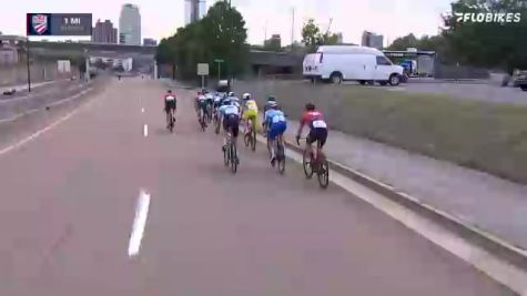 Final Mile Of USA Cycling's 2022 Professional Men's Road National Championships