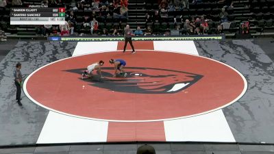 133 lbs 3rd Place Match - Santino Sanchez, CSU Bakersfield vs Damion Elliott, Oregon State