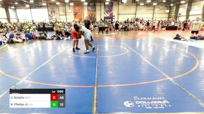 285 lbs Rr Rnd 1 - Juan Acosta, Michigan Grapplers Orange vs Roy Phelps Jr., Illinois Cornstars - Kenny