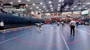 106 lbs Champ. Round 1 - Brayden Spencer, Conroe vs Brayden Davis, Rockwall