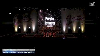 Rocket Elite - Purple Dynasty [2025 L1 Junior Day 1] 2025 Champion Cheer and Dance Grand Nationals