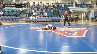 133 lbs Consi Of 8 #2 - Bryce Manera, Bucknell vs Mason Leiphart, Franklin & Marshall