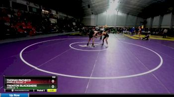 132 lbs Quarters & 1st Wb (16 Team) - Thomas Pacheco, Amarillo Tascosa vs Trenton Blackshere, Amarillo