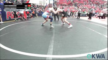 140 lbs Semifinal - Alex Rodriguez, Tonkawa Takedown Club vs Jordan Hedrick, Husky Wrestling Club