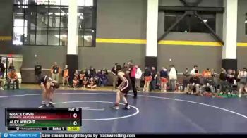 120 lbs Cons. Round 1 - Grace Davis, Epworth, Western Dubuque vs Alex Wright, Charles City