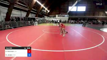 106A lbs Consi Of 4 - Khojikhon Karimov, Uzb vs George Jones, Askren Wrestling Academy