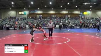 78 lbs Round Of 16 - Aiden Santos, Stallion Wrestling Club vs Cash Ormando, USA Gold