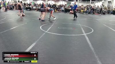 160 lbs Round 4 (8 Team) - Chase Henning, 84 Athletes vs Judson Beaver, NC National Team