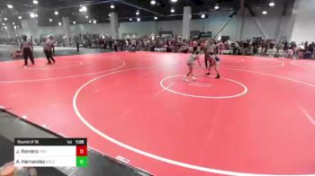 95 lbs Round Of 16 - Jordan Romero, Pirates Wrestling vs Aidan Hernandez, Gold Rush Wr Ac