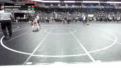 190 lbs Final - Brooklyn Graham, Jesup Mat Club vs Kendall Angelo, Kansas City