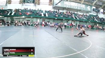 197 lbs Quarterfinal - Corey Boerio, Kent State vs Elijah Makel, Edinboro