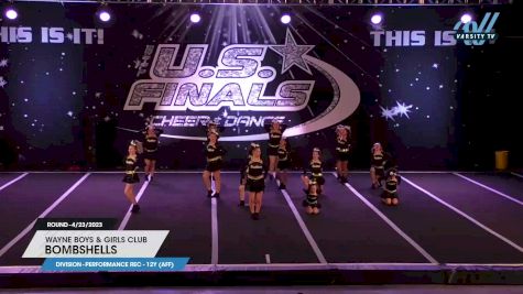 Wayne Boys & Girls Club - Bombshells [2023 L1 Performance Rec - 12Y (AFF) 4/23/2023] 2023 The U.S. Finals: New Jersey