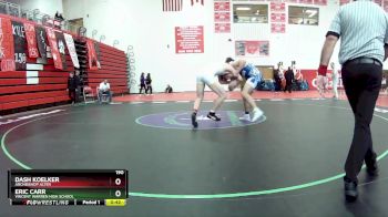 190 lbs Round 4 - Eric Carr, Vincent Warren High School vs Dash Koelker, Archbishop Alter