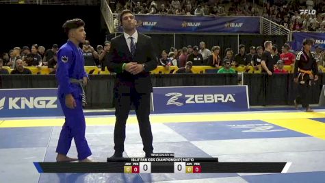 Atticus Vitug vs Santiago Pena Aristizabal 2026 Pan Kids Jiu-Jitsu IBJJF Championship