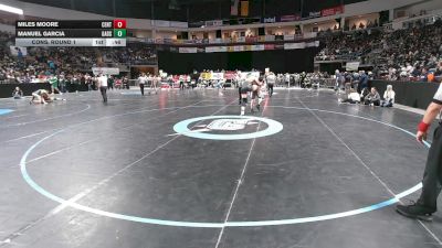 5A 215 lbs Cons. Round 1 - Miles Moore, Centennial vs Manuel Garcia, Gadsden