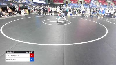 165 lbs Cons 64 #2 - Jordan Chapman, NJ vs Diego Rangel, CO