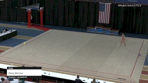 Daisy Marmur - Hoop - 2021 Rhythmic Elite Qualifier