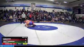 220 lbs Cons. Round 1 - Mikey Kessinger, Goldendale vs Hans Miles, River View