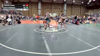 106 lbs Cons. Round 3 - Cooper Combs, Christian Brothers High School vs Izaac Gonzalez, Garden City