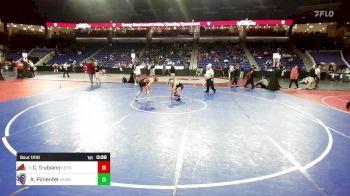 126 lbs Round Of 16 - Carter Trubiano, Keene vs Aiden Pimentel, Shawsheen