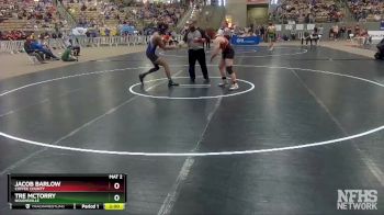 AA 160 lbs Champ. Round 1 - Jacob Barlow, Coffee County vs Tre McTorry, Nolensville